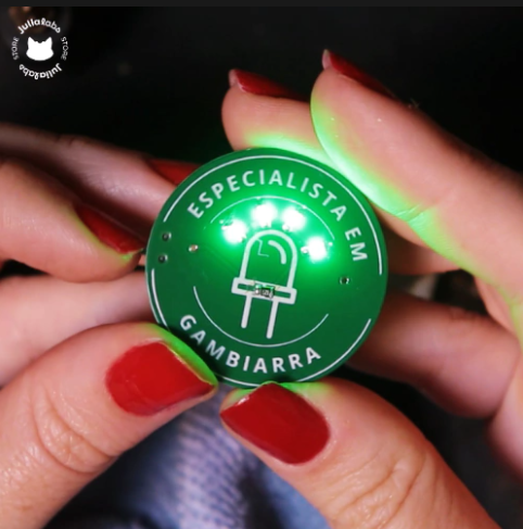 DIY Badge Especialista em Gambiarra