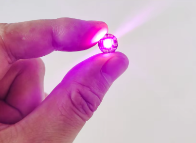 Mini LED com botão