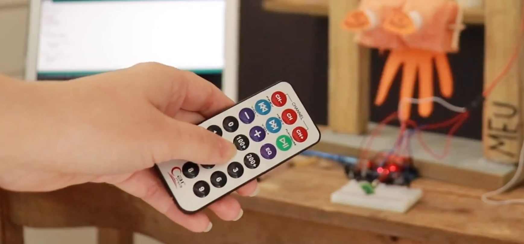 Kit Infravermelho Maker com controle remoto e modulo receptor